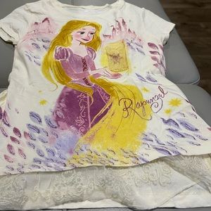 Disney Rapunzel tshirt size large girls